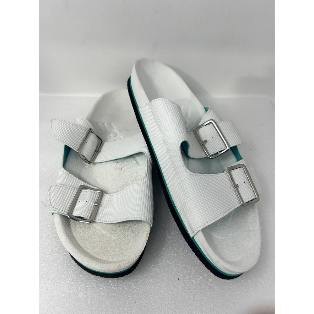 Esprit Casual Sandals Footbed White 9 US Atlantic 4245
